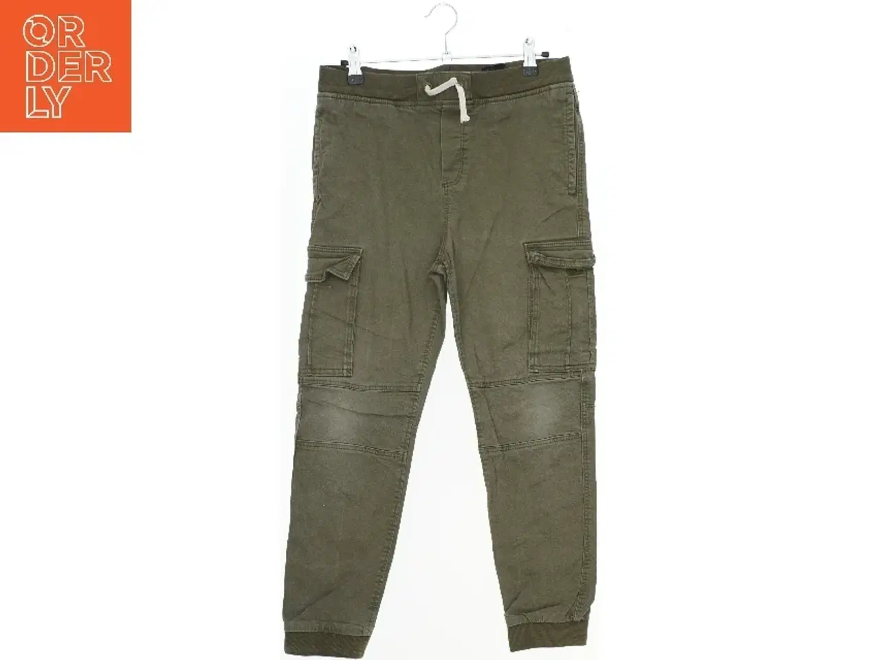 Billede 1 - Cargo bukser i olivengrøn fra H&M (str. 158)