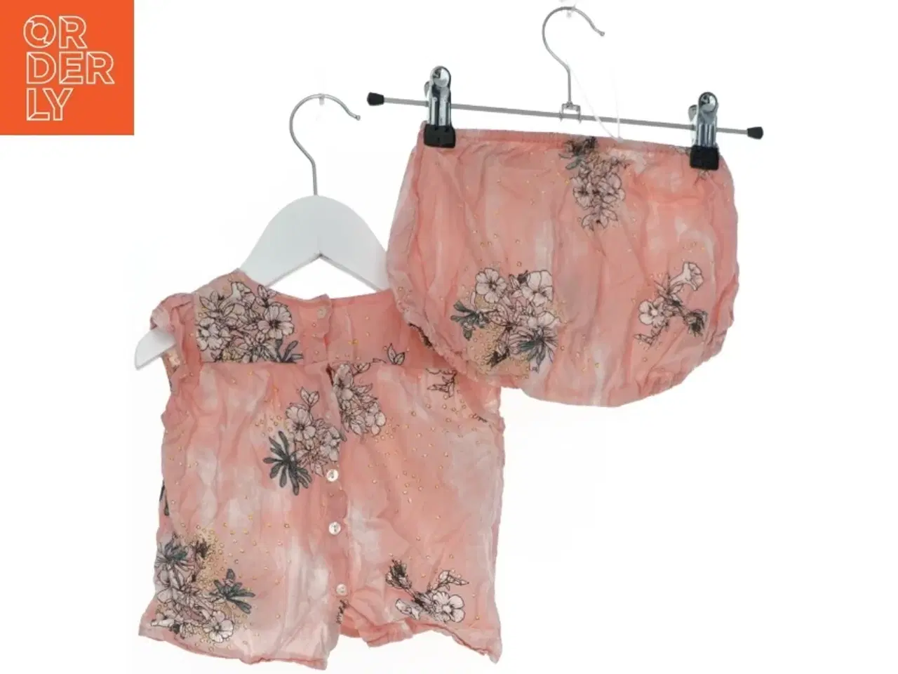 Billede 2 - Sæt til småbørn med bluse og bloomers fra MarMar (str. 74)