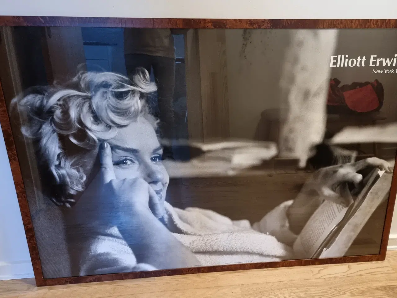Billede 2 - Kæmpe indrammet billede af Marilyn Monroe (146x99)