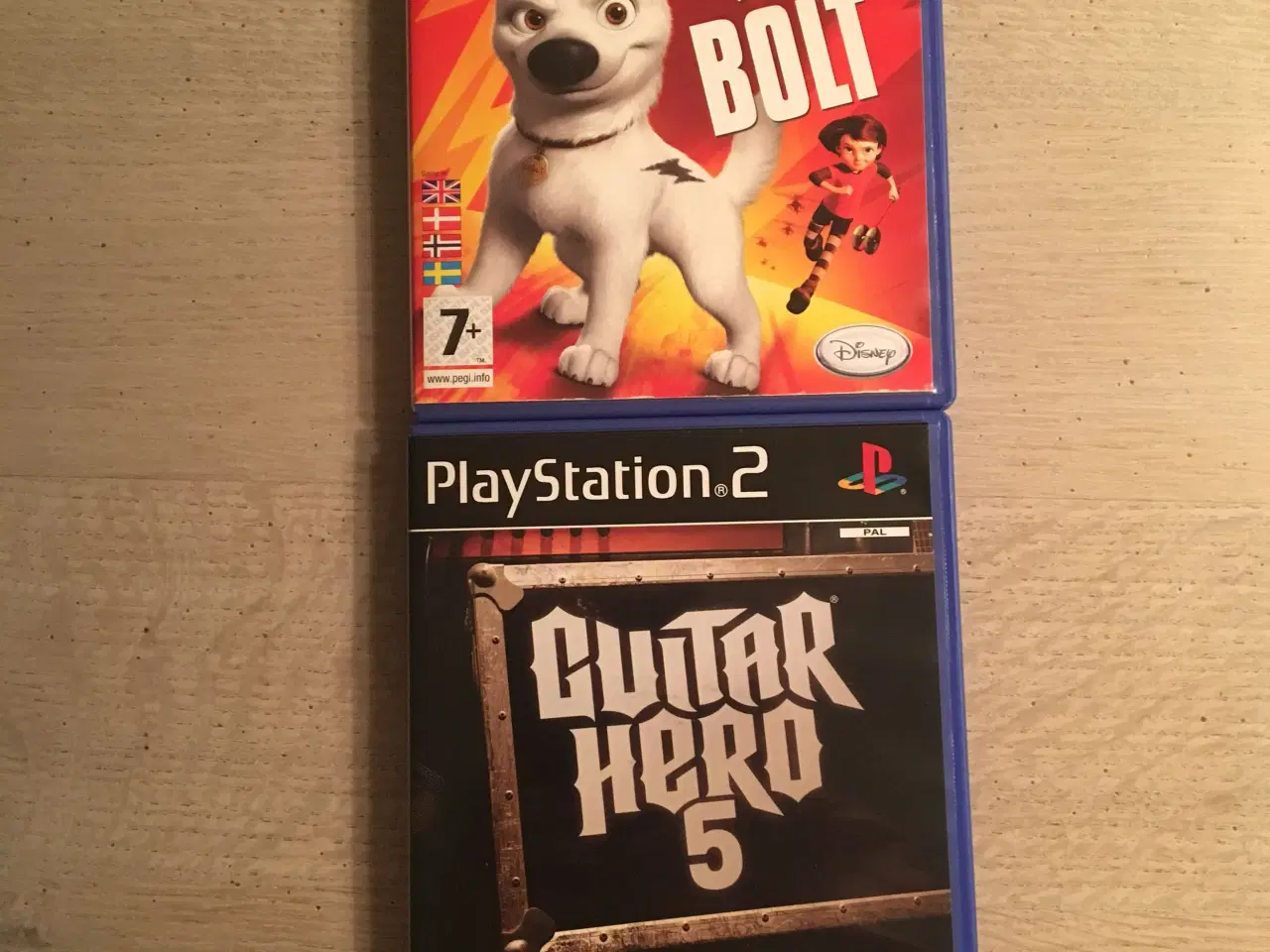 Billede 1 - PS2 spil, Bolt, Guitar Hero 5