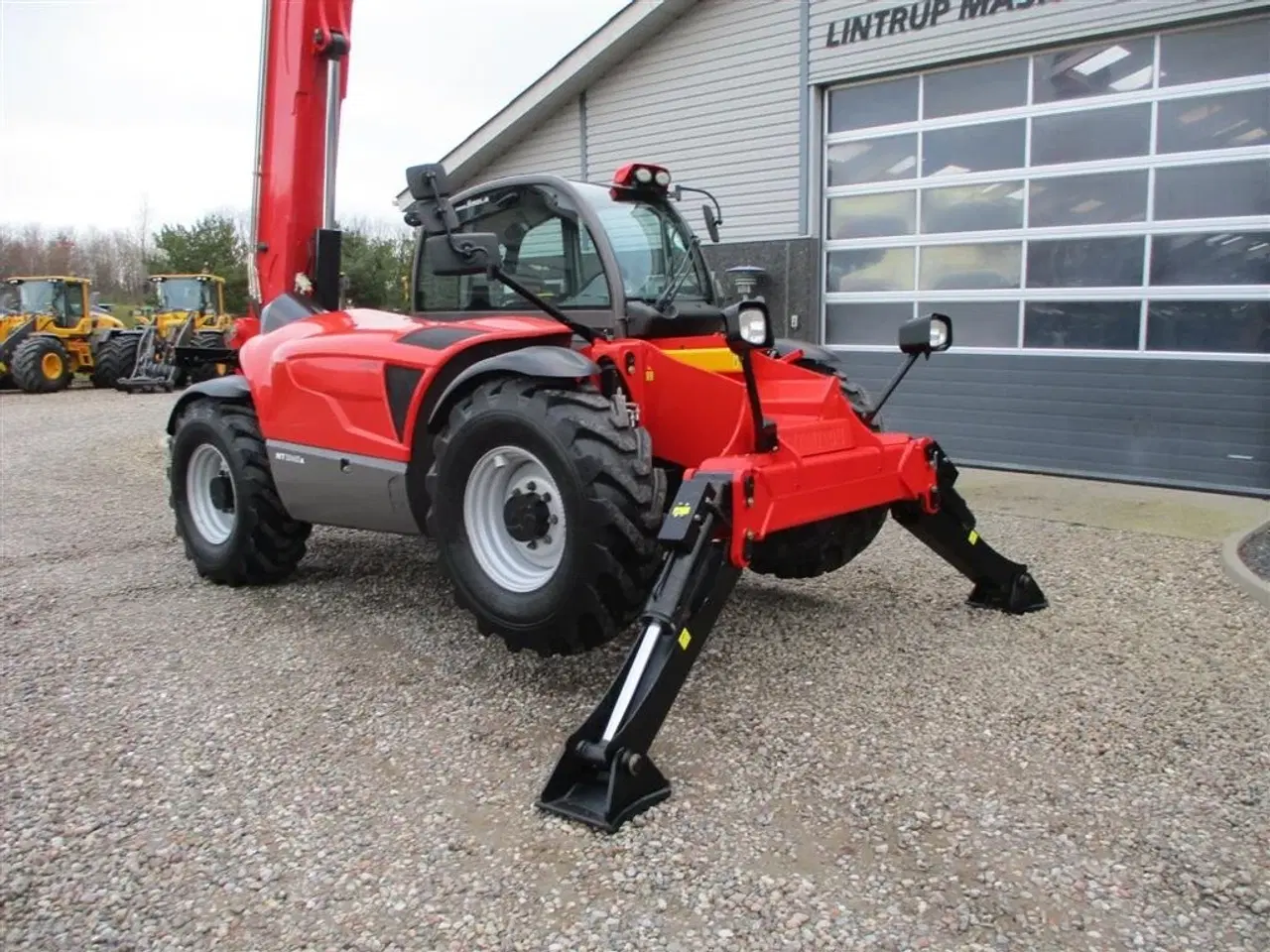 Billede 16 - Manitou MT1840A Comfort. Dansk maskine, med hydrauliske pallegafler.