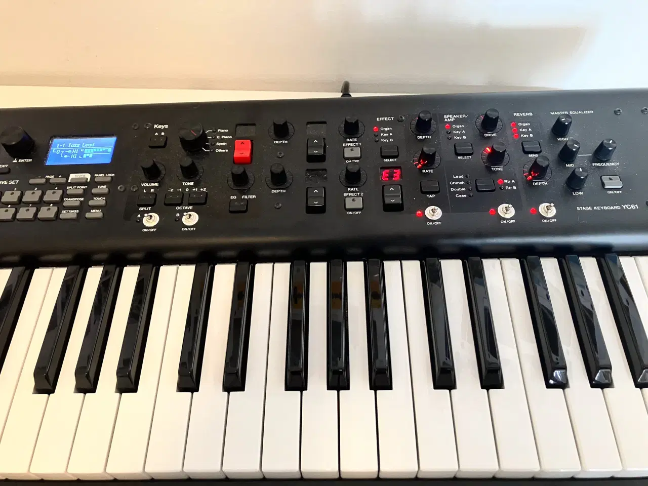 Billede 2 - Yamaha YC61 stagepiano med piano- og orgellyd