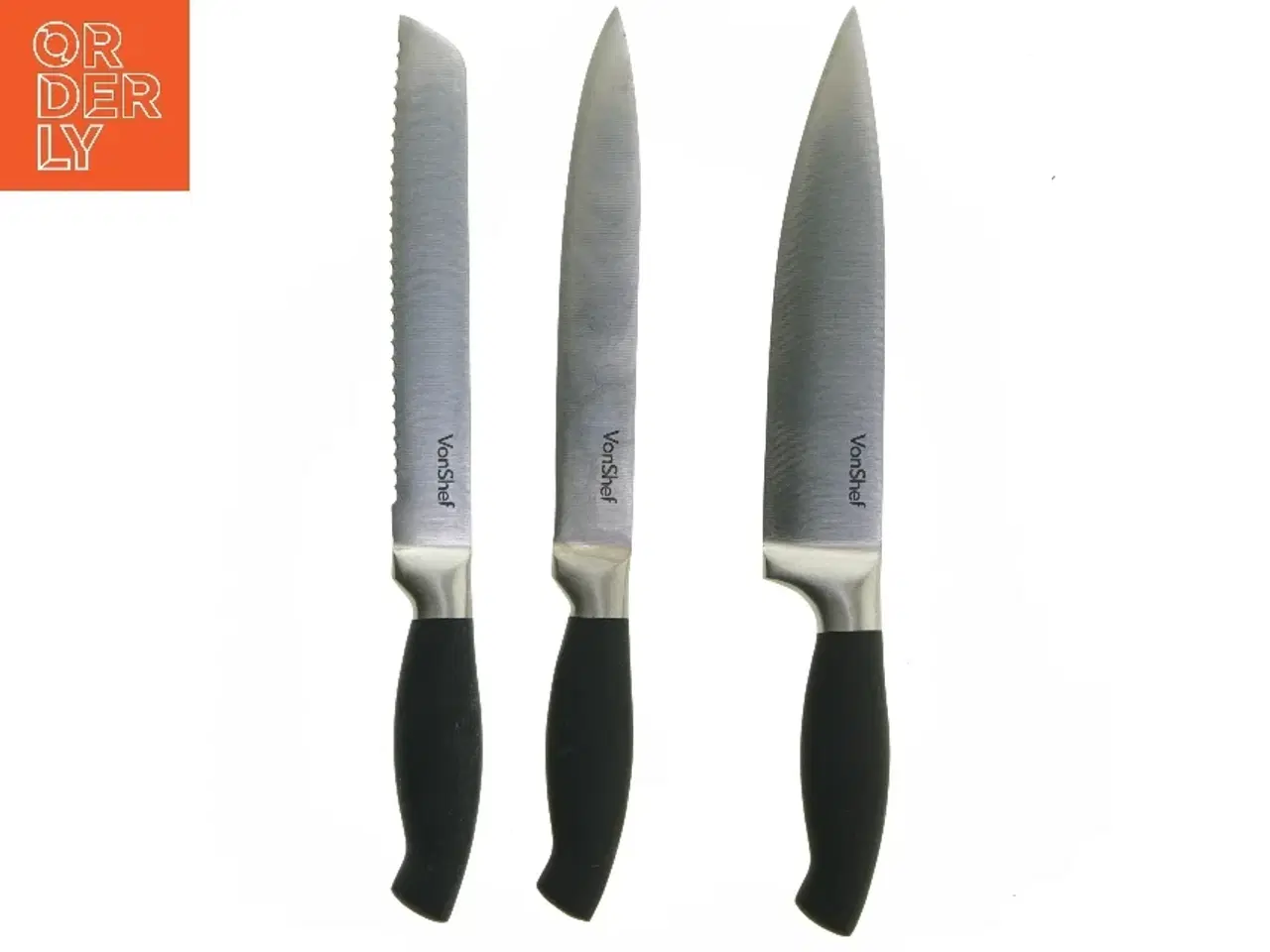 Billede 1 - Knivsæt med 3 dele (str. 35 cm)
