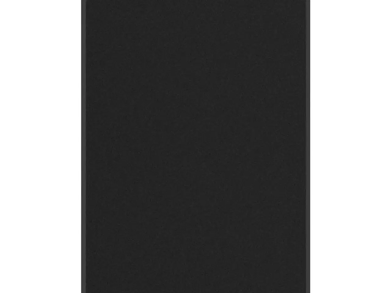 Billede 1 - Dørmåtte Sort 90x150 cm