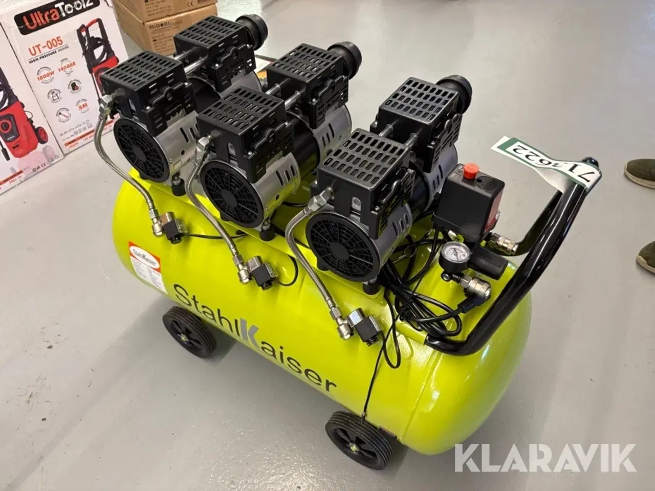 Billede 1 - Kompressorer Stahlkaiser 3*4J-750-100L