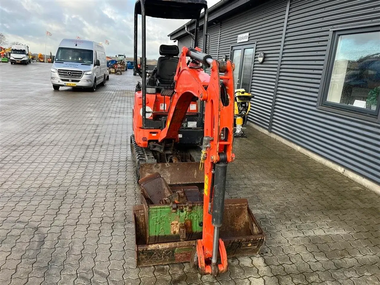 Billede 3 - Kubota U17-3 HYBRID Elektrisk og med Diesel motor