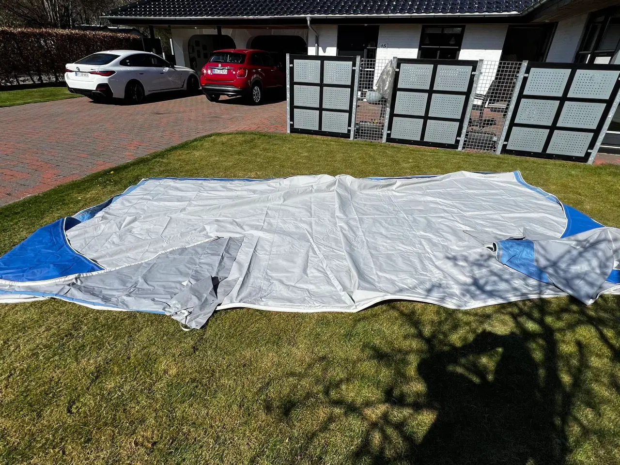 Billede 5 - Solsejl med sider Isabella Sun Blue 950