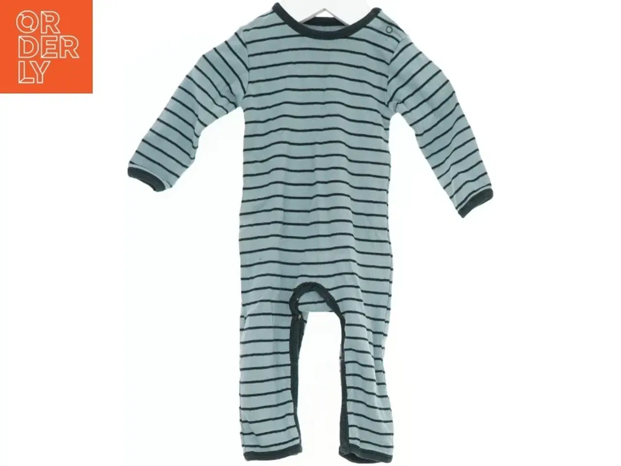 Billede 1 - Langærmet stribet heldragt til børn fra Petit (str. 62)