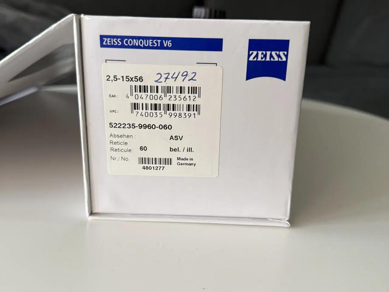 Billede 8 - ZEISS V6 2,5x15x56