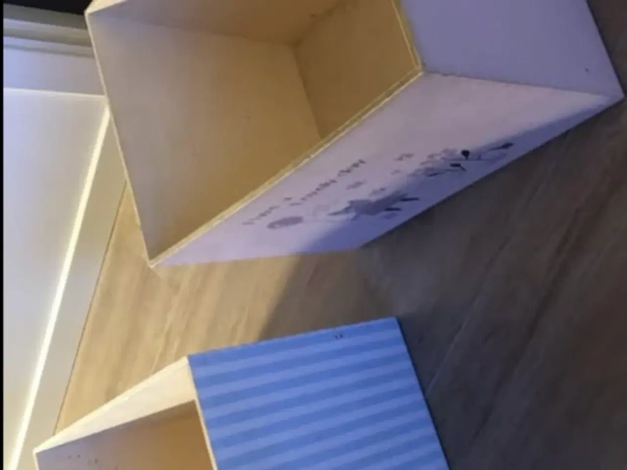 Billede 7 - Søde opbevarings kasser i træ 