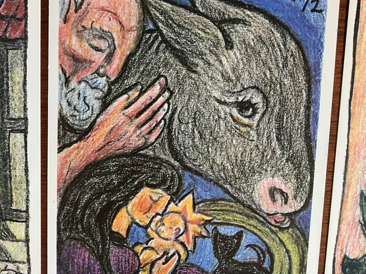 Billede 3 - Gamle postkort. Henry Heerup motiv
