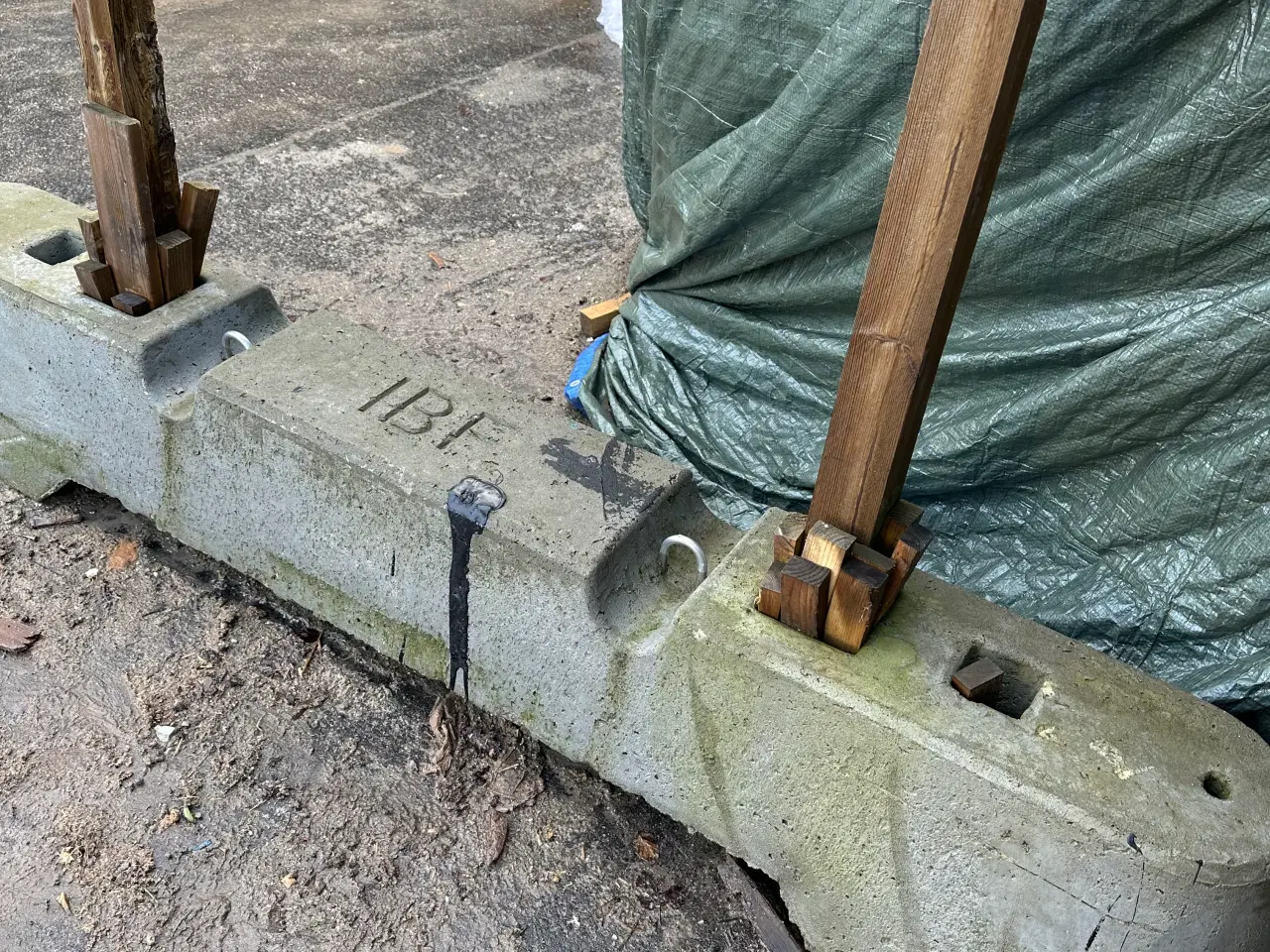 Billede 2 - IBF betonafspærring