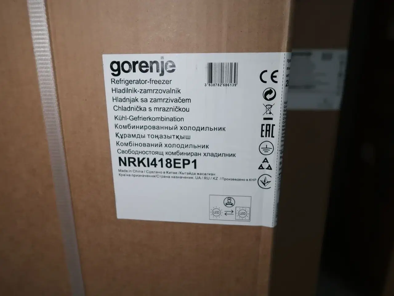 Billede 2 - Køle/fryseskab GORENJE NRKI418EP1