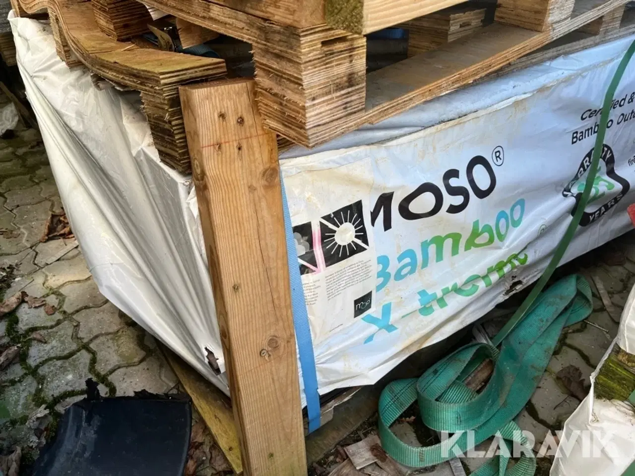 Billede 10 - Bambus terrassebrædder Moso Bambio X-treme BO-DTHT171G 95m2 3 paller