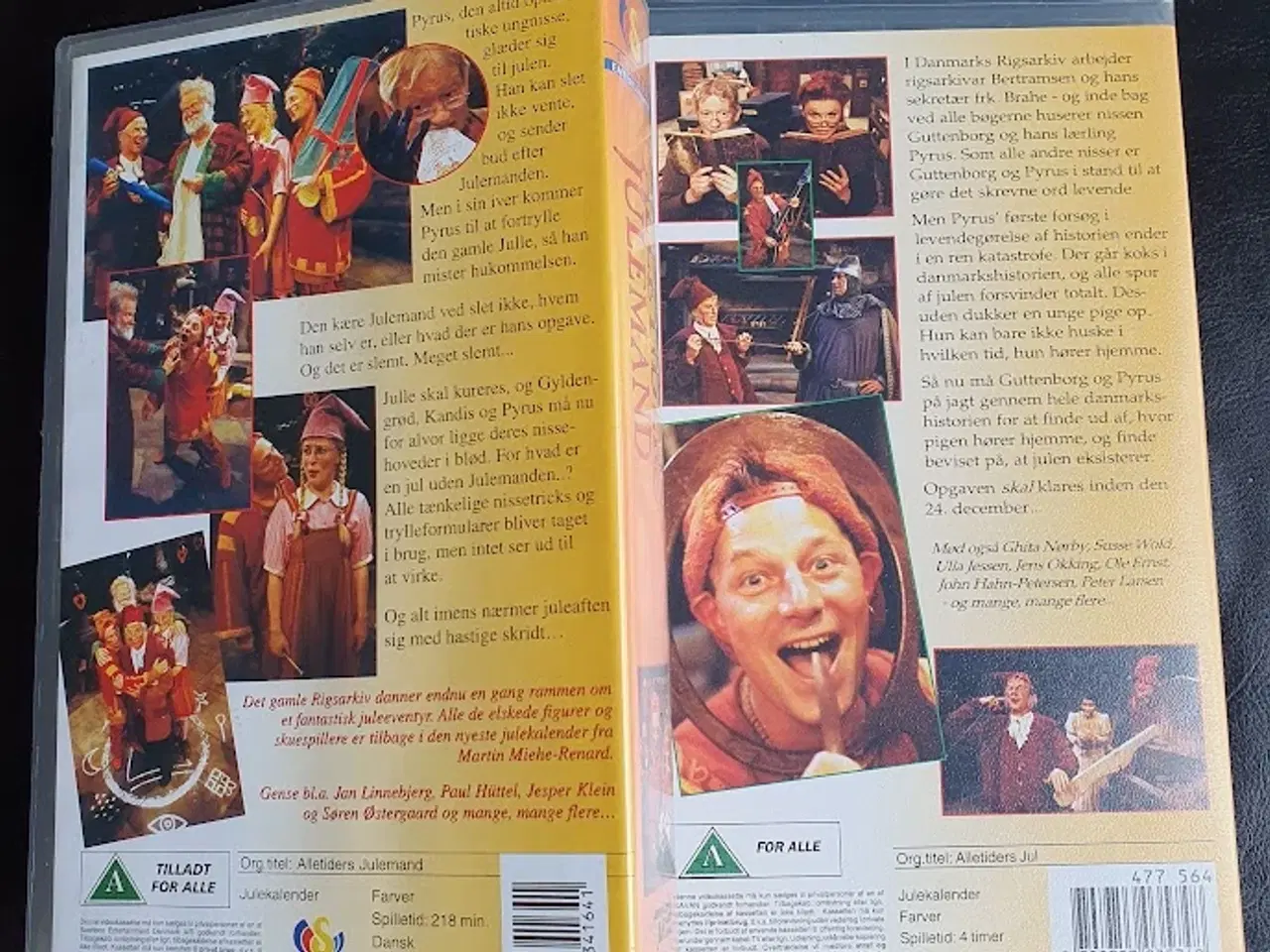 Billede 3 - Julefilm Alletiders Jul, VHS med Pyrus