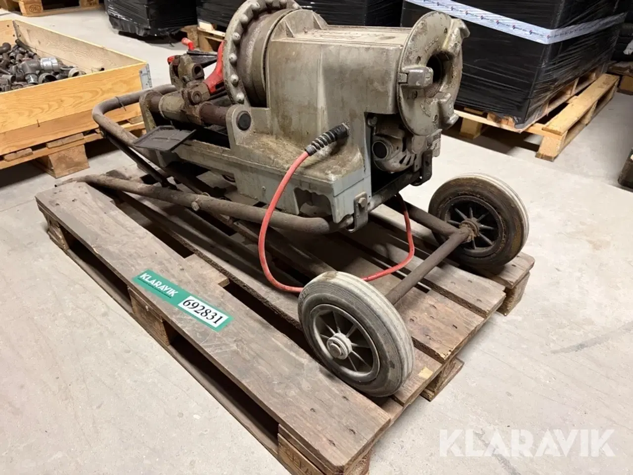 Billede 1 - Rørgevindskæringsmaskine Ridgid 300 compact
