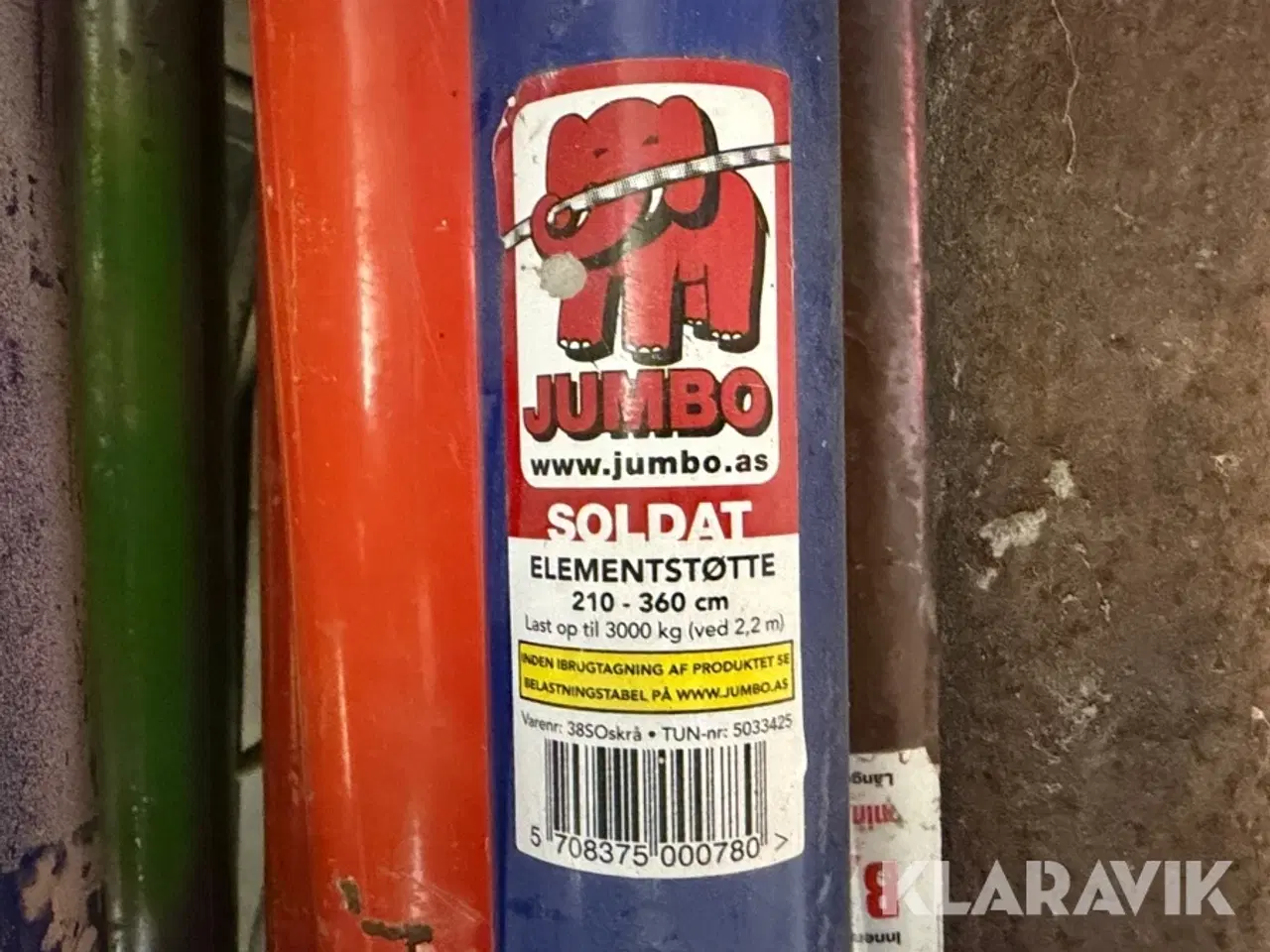 Billede 10 - Lot soldater og støttestænger 35 styk