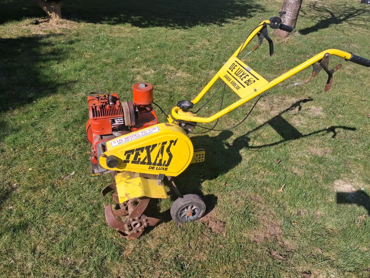 Billede 2 - Texas Deluxe 80 fræser – kører fint – byttes