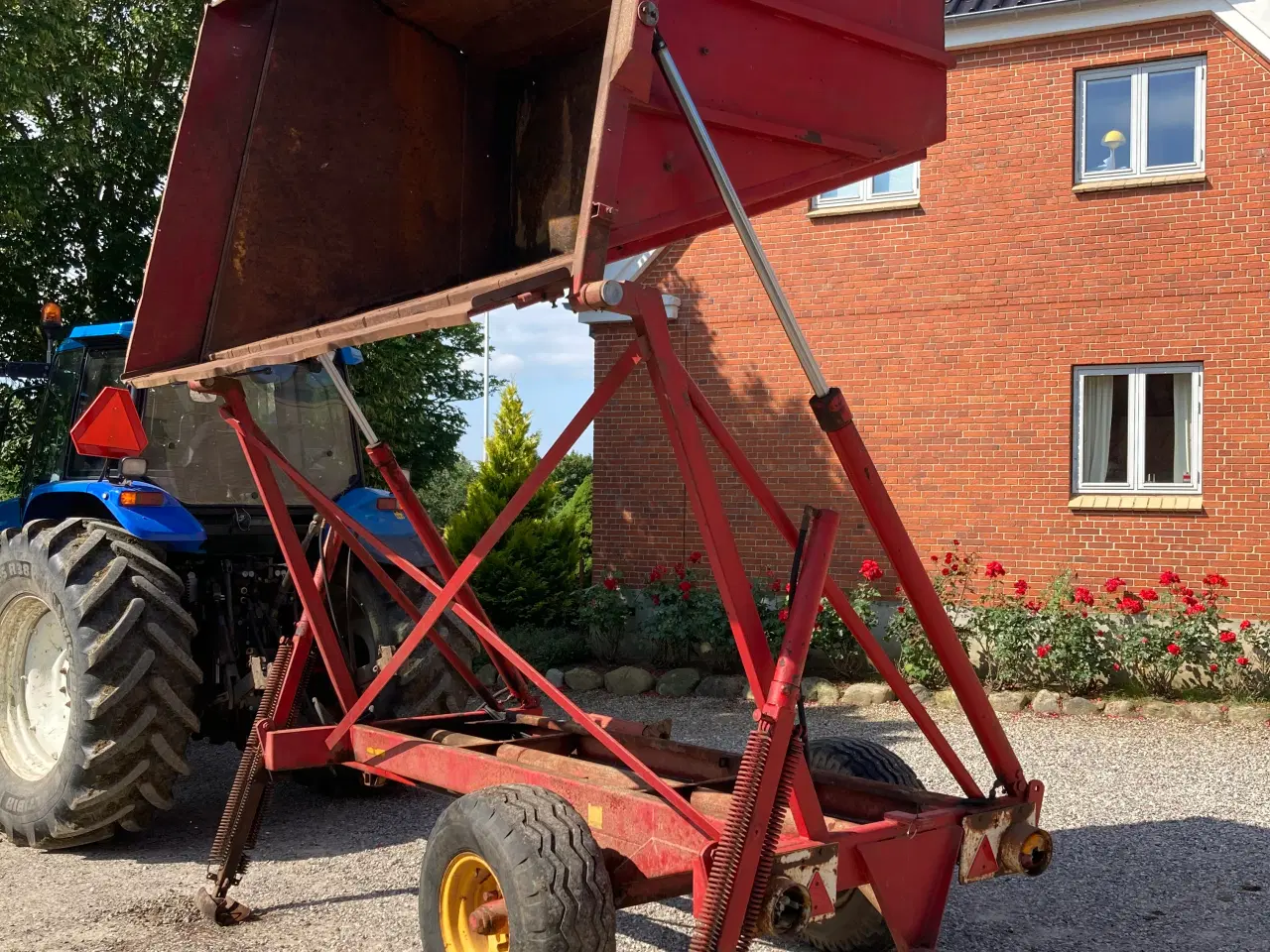 Billede 3 - Tim tipvogn med side tip