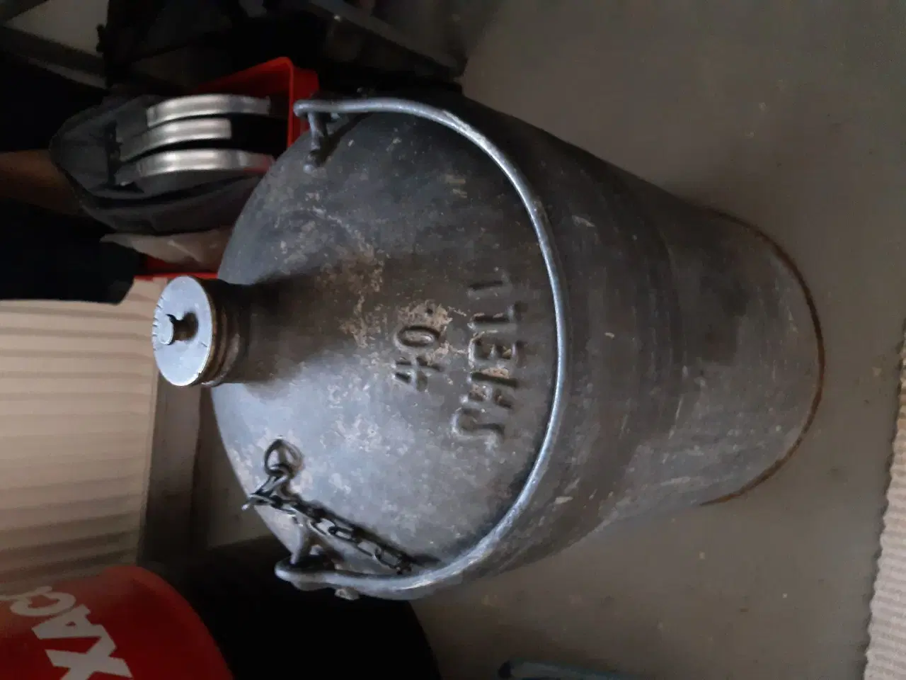 Billede 3 - Shell dunk i jern 40 liters