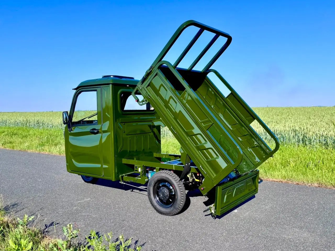 Billede 6 - LuxCap Pickup Kabinescooter Grøn