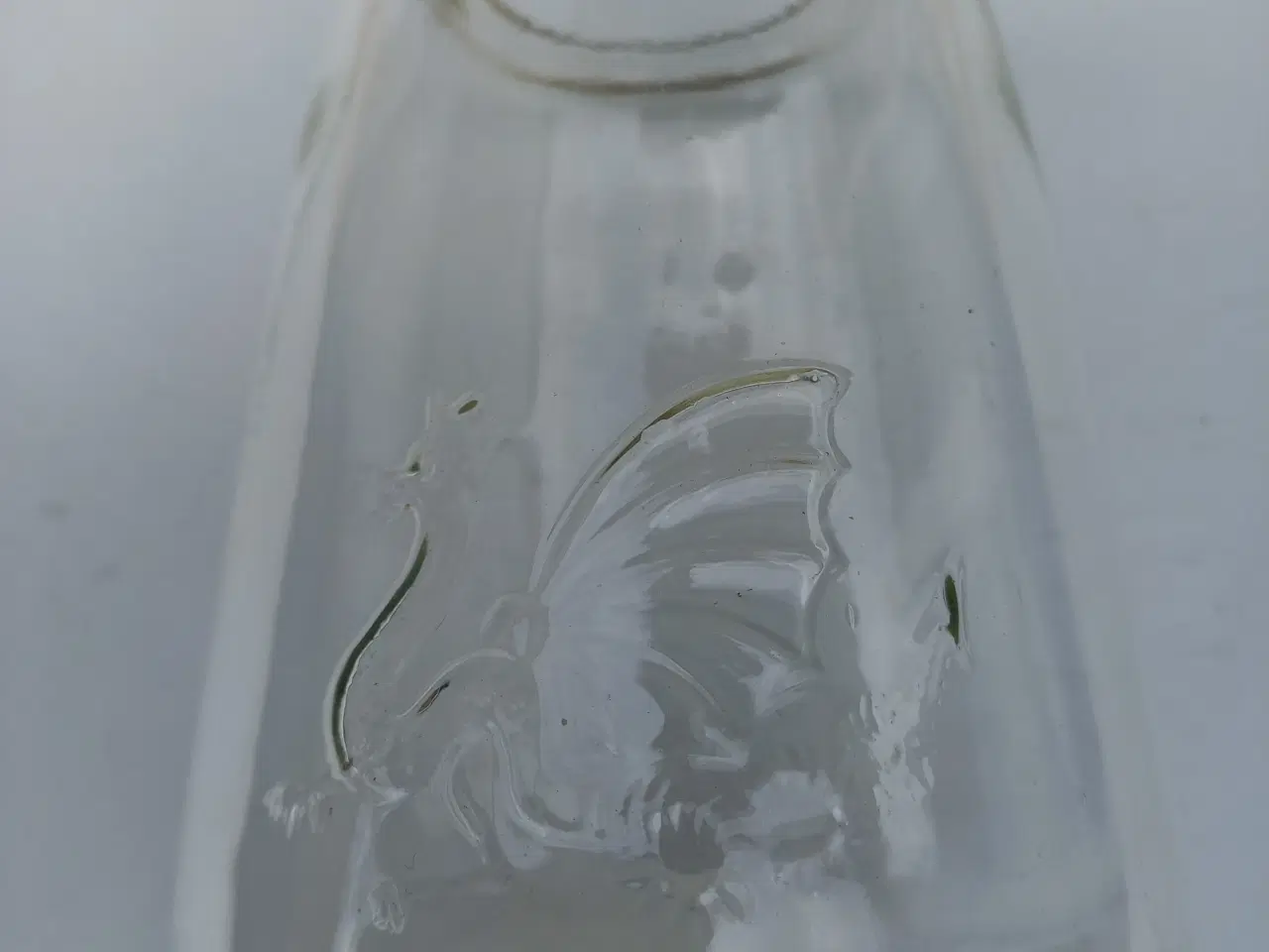 Billede 1 - Gl. Glas skærm for Flagermus lygte (Svane)