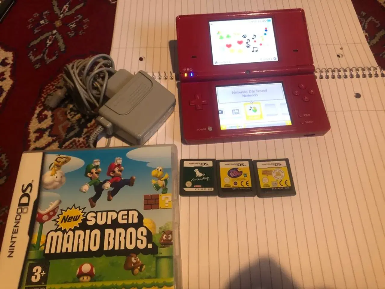 Billede 1 - Nintendo DSi +New Super Mario Bros + Little Petsho