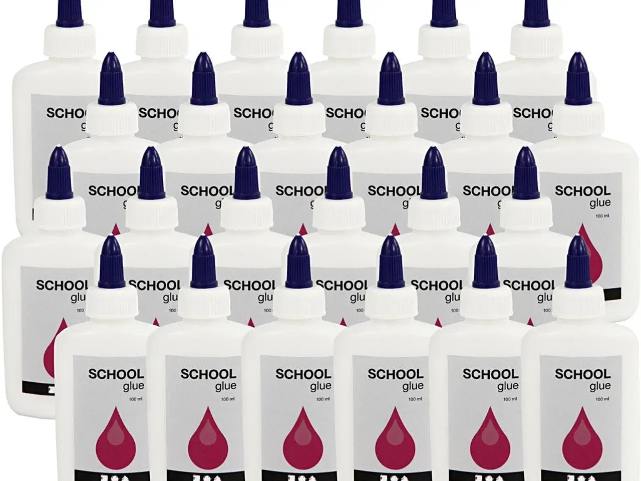 Billede 1 - Skolelim 24x100ml - Perfekt til kreative projekter