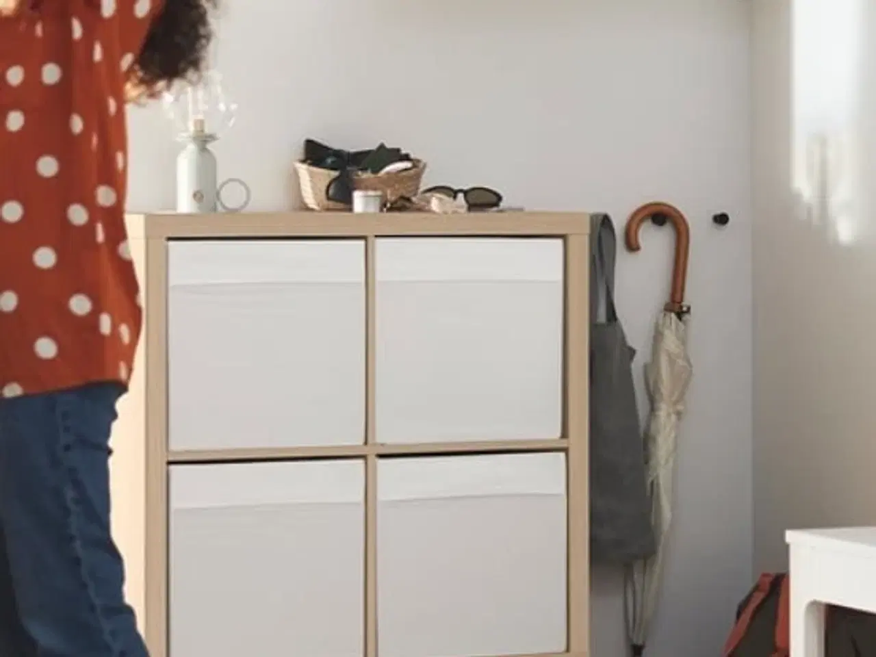 Billede 4 - Ikea Kallax reol med understel 