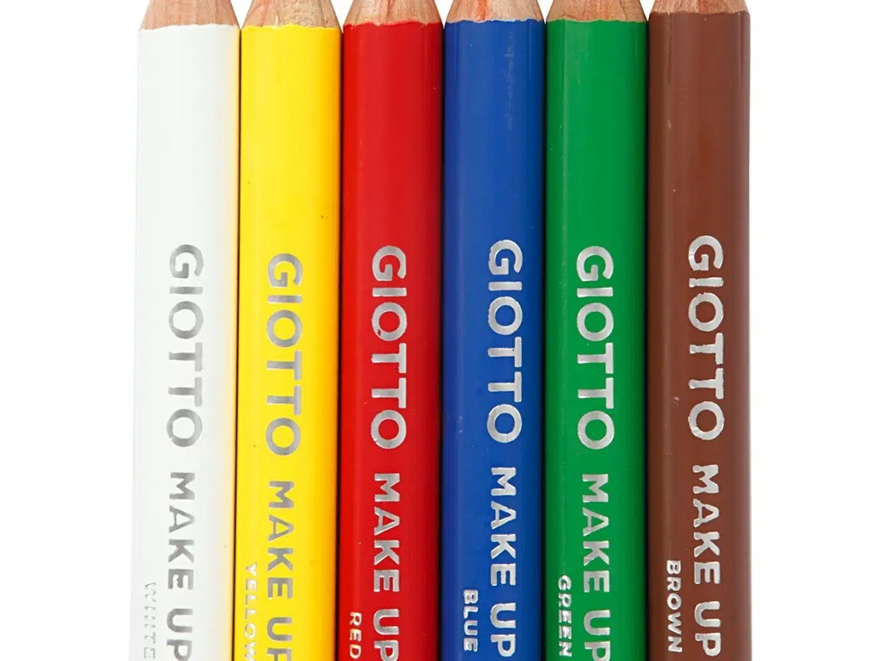 Billede 1 - Giotto Sminkeblyanter - 6 stk. til Krop og Ansigt