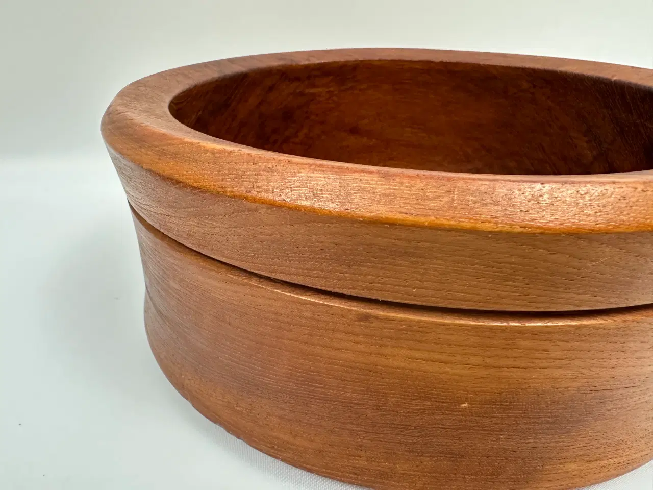 Billede 3 - Stor retro teak skål