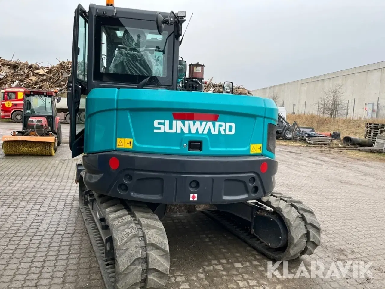 Billede 4 - Gravemaskine Sunward SWE90UF