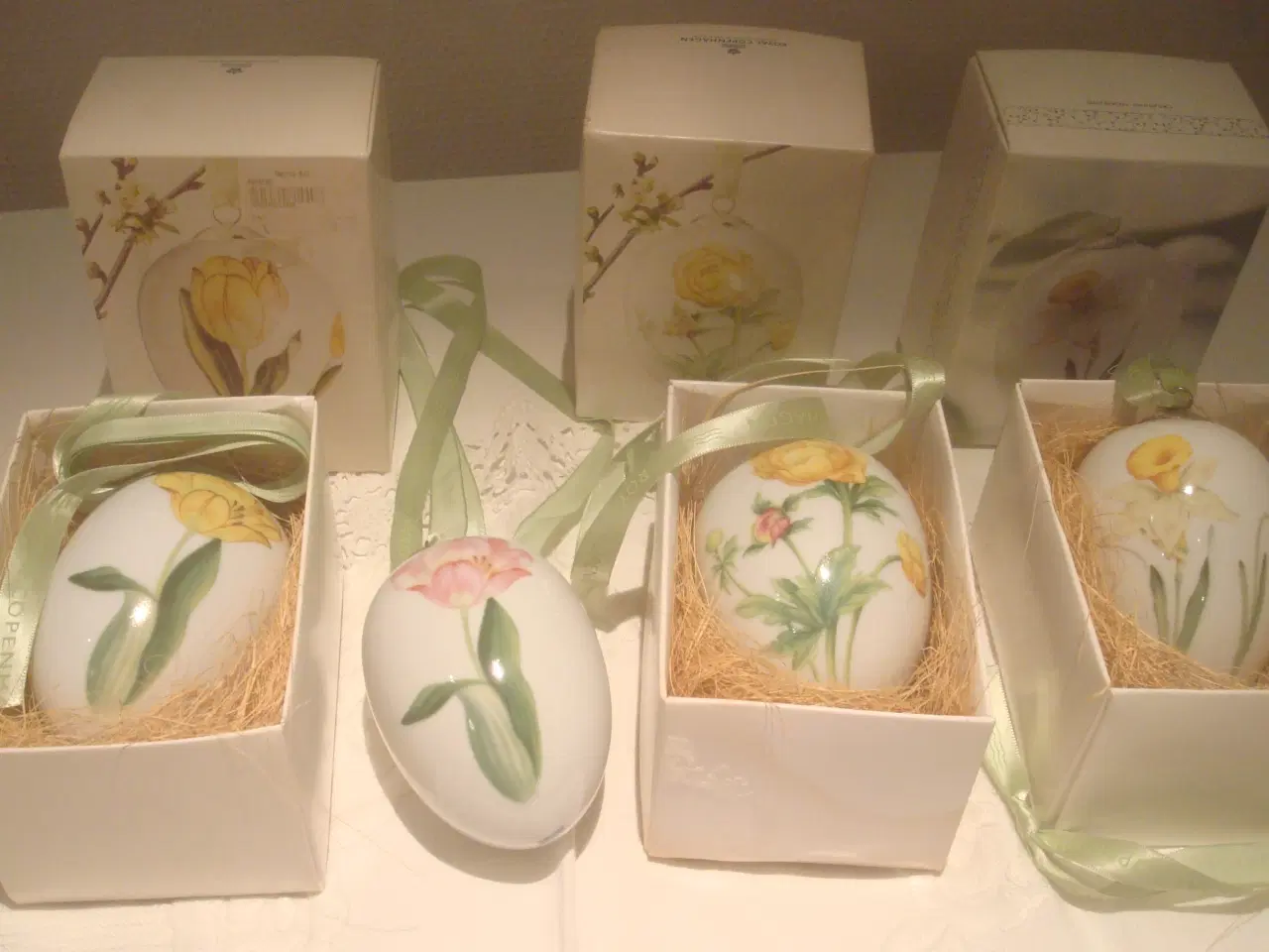 Billede 1 - KGL påskeæg (GÅSEÆG 10 cm høje) Royal Copenhagen.