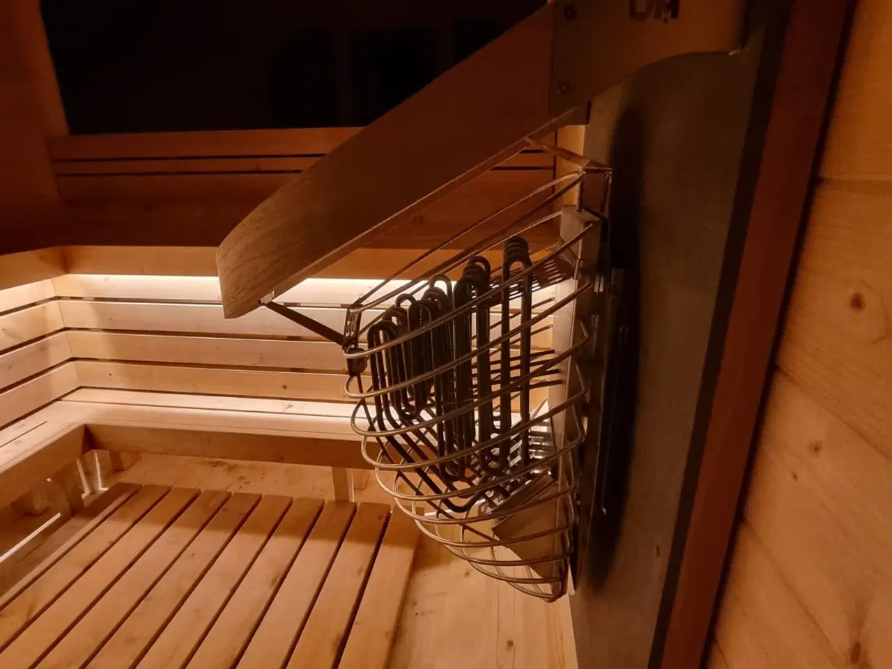 Billede 8 - Ny unik stil CUBE sauna med HUUM 9kw ovn og WIFI