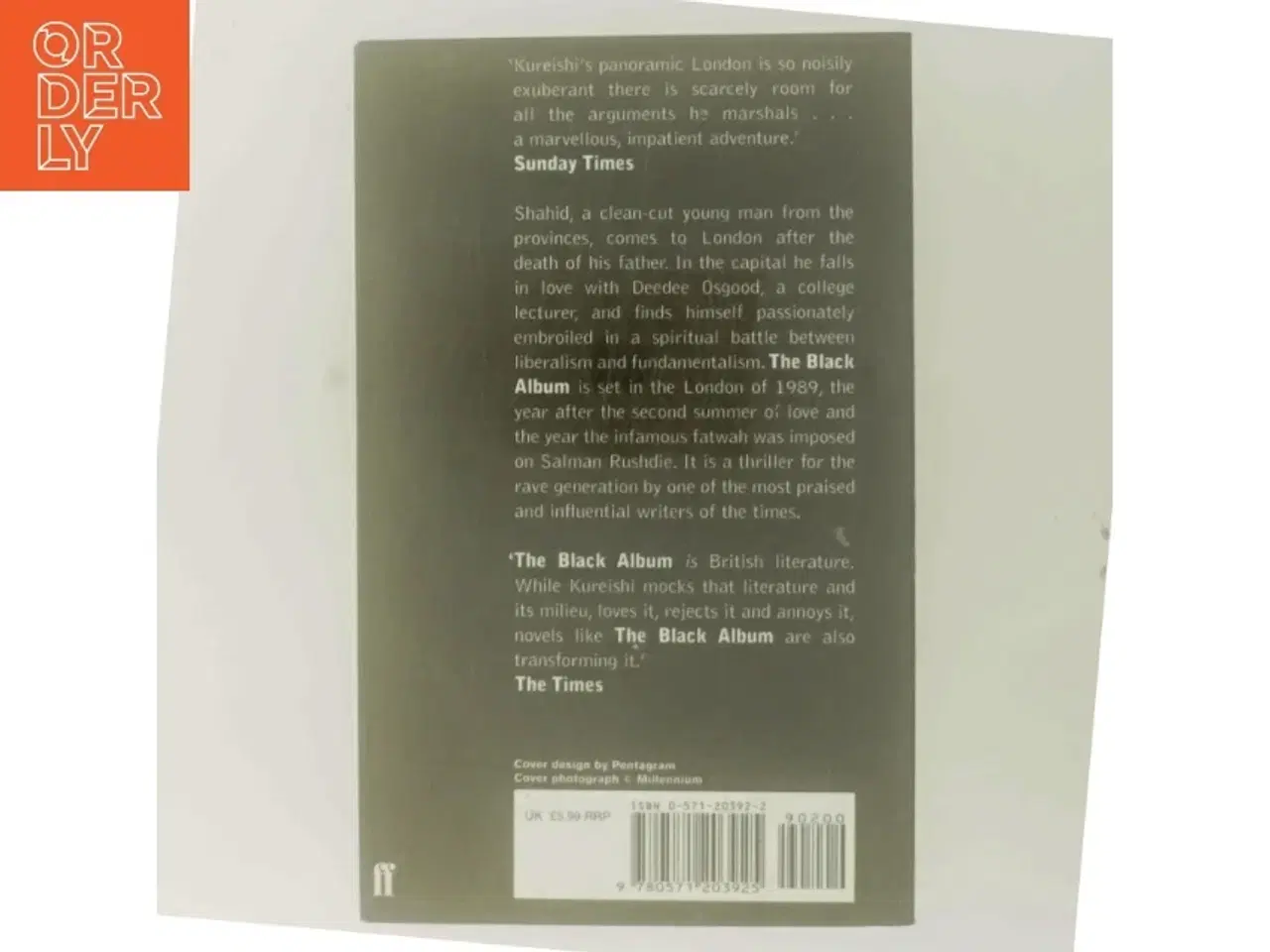 Billede 3 - The black album af Hanif Kureishi (Bog)