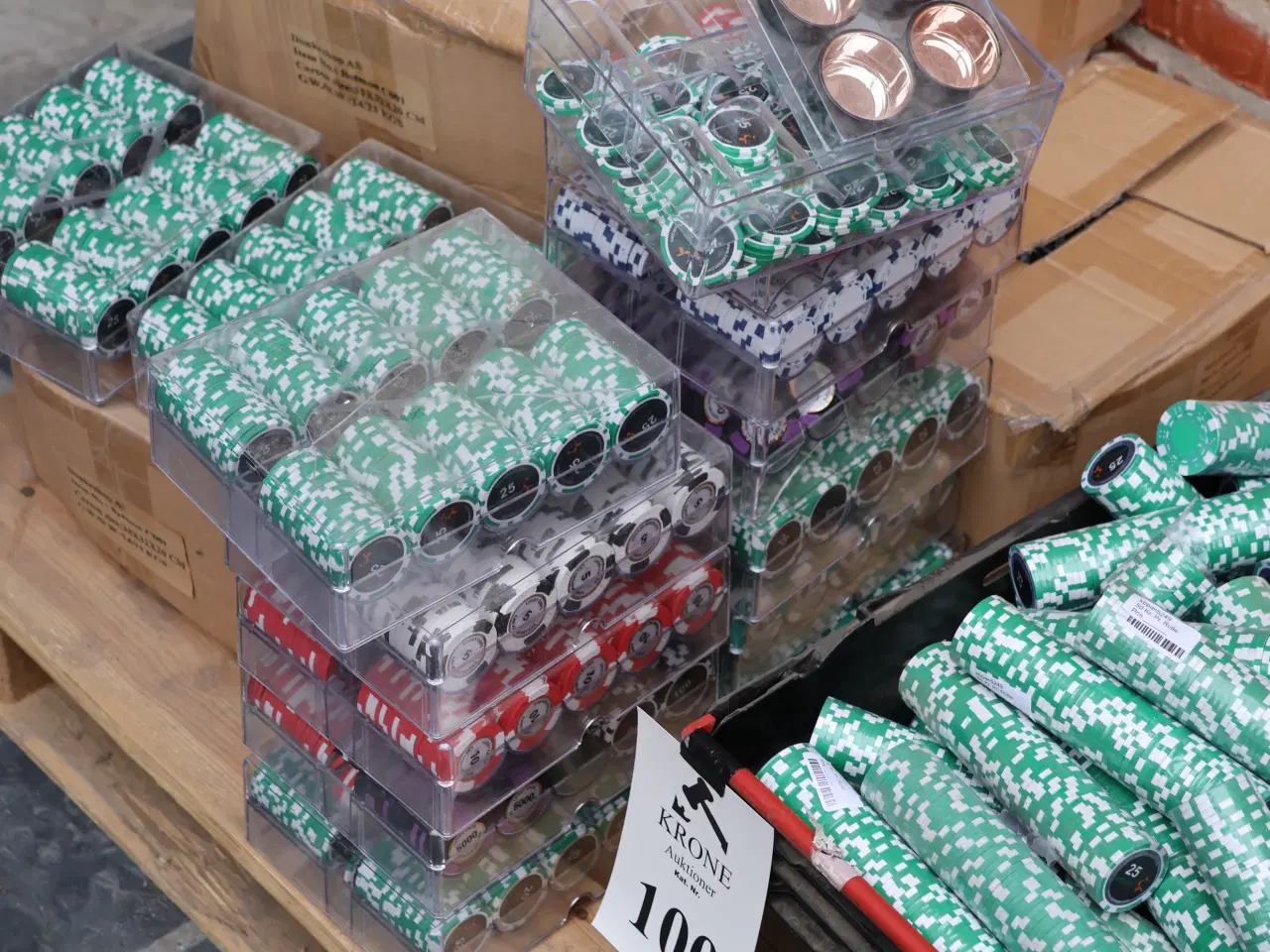 Billede 4 - 15000 Stk Poker jetoner, ubrugte. 