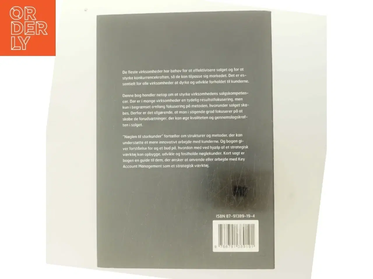 Billede 3 - Nøglen til storkunder : Key Account Management (Bog)