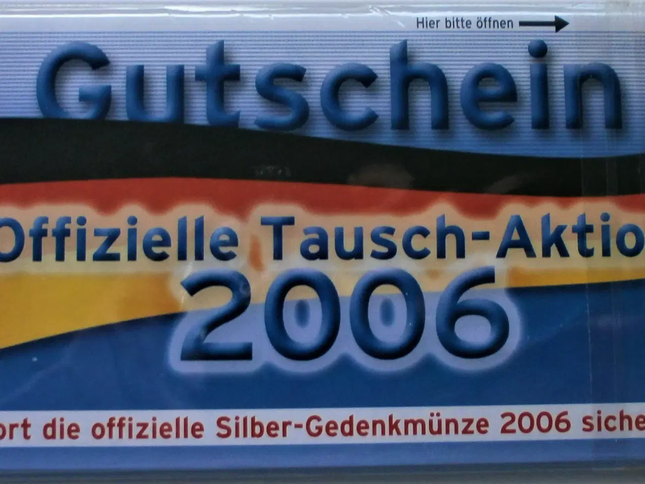 Billede 4 - NY VM FODBOLD 2006 Tyskland FIFA SØLV Minde-Mønt