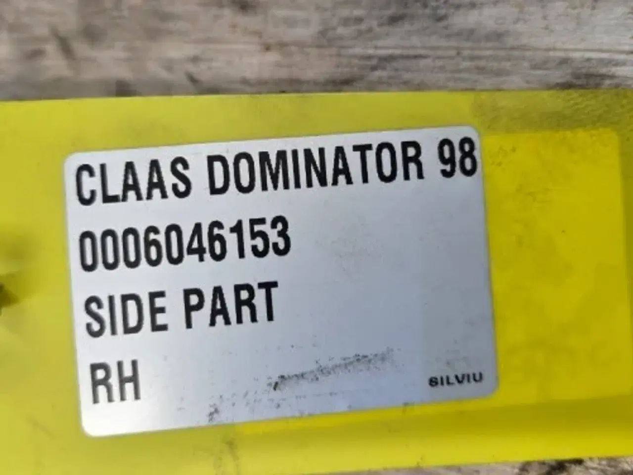 Billede 2 - Claas Dominator 98 Skærm R. 6046153