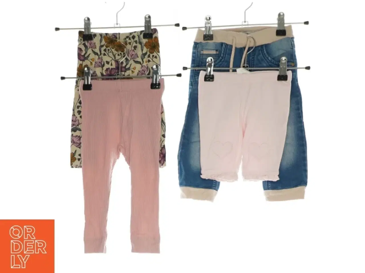Billede 2 - Leggings og bukser 4 styk (str. 9 mdr)