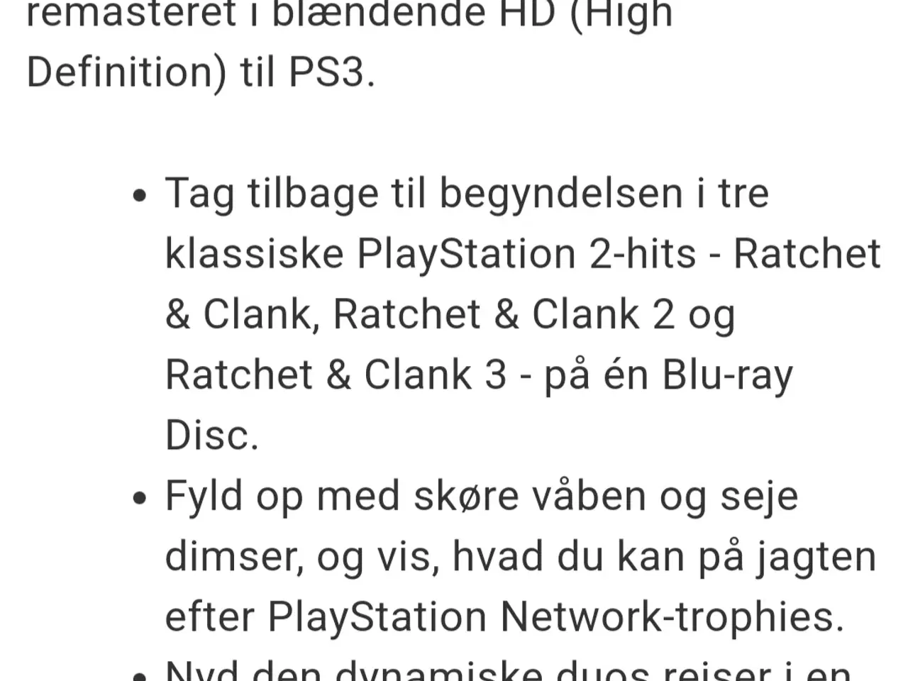 Billede 3 - Ps3 the ratchet clank