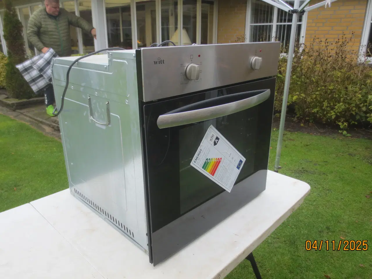 Billede 2 - 1 stk Ny Witt Model HAKA P 52 indbygningsovn 