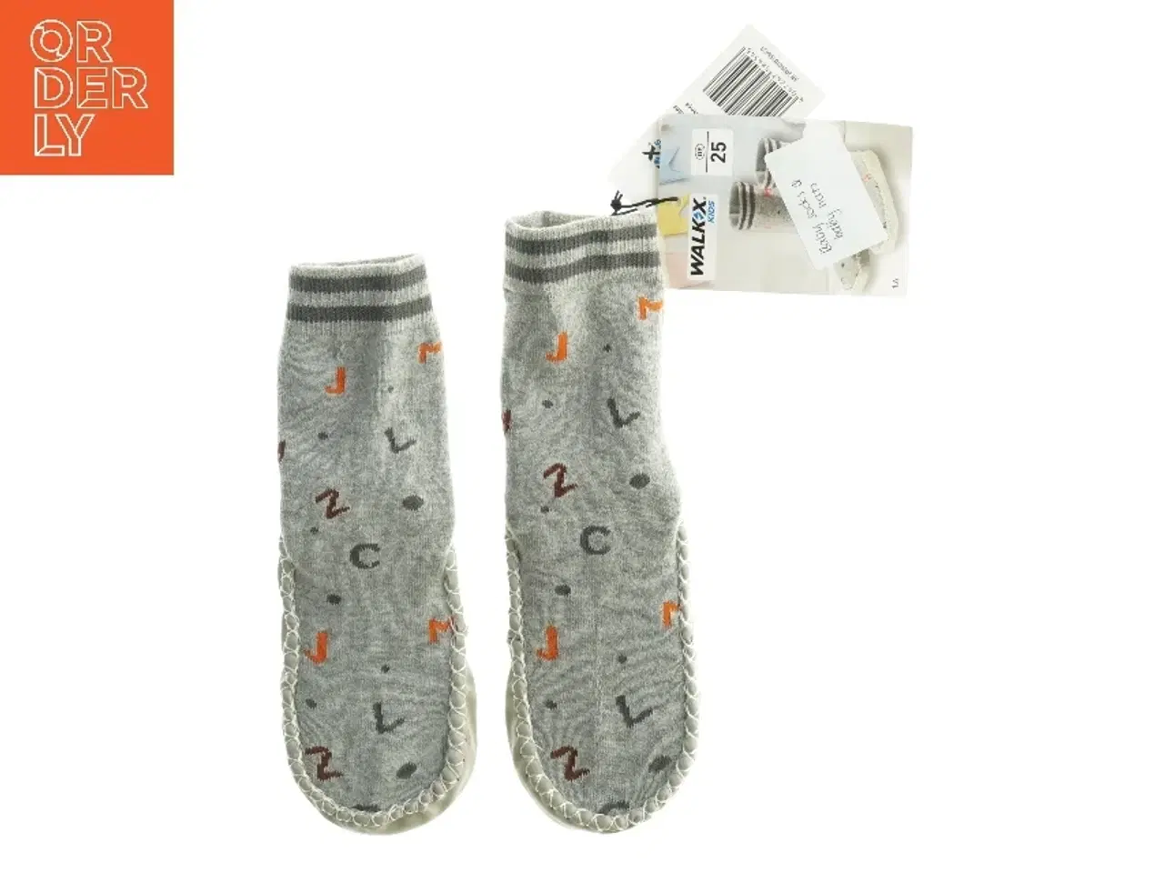 Billede 1 - Børne sokker med gummisåler (str. 25)