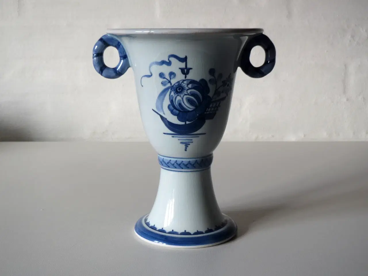 Billede 4 - Tranquebar fajance pokal, Aluminia