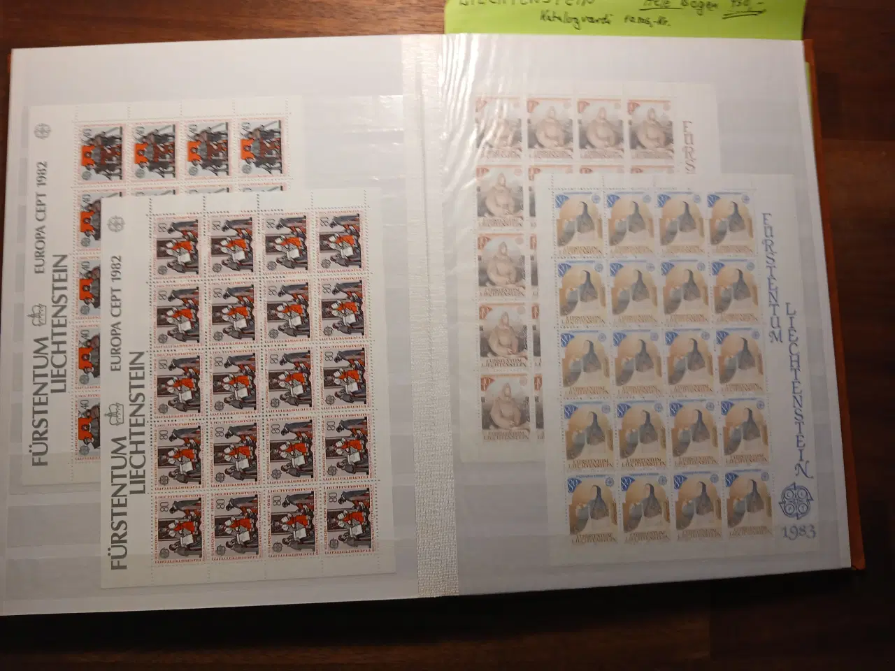 Billede 7 - Lichtenstein, postfrisk, Album med samling, 32 sid