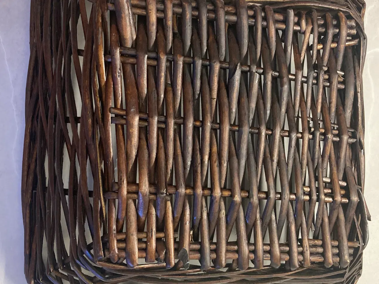 Billede 2 - Mørkebrun fletkurv