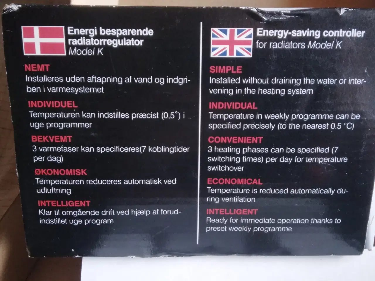 Billede 4 - radiatortermostat - energi besparende