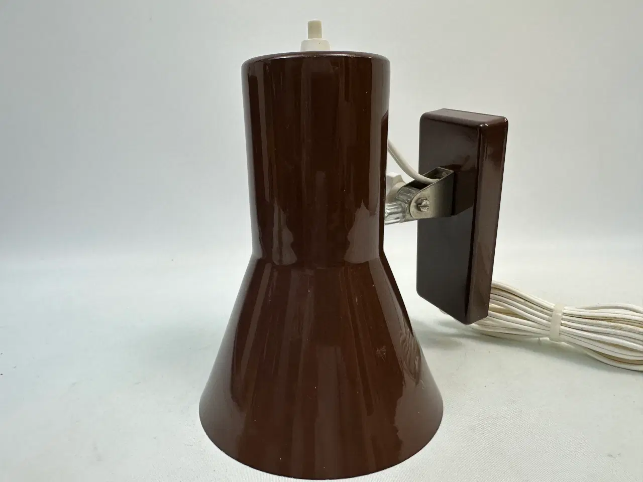 Billede 6 - Brun retro væglampe (LB)