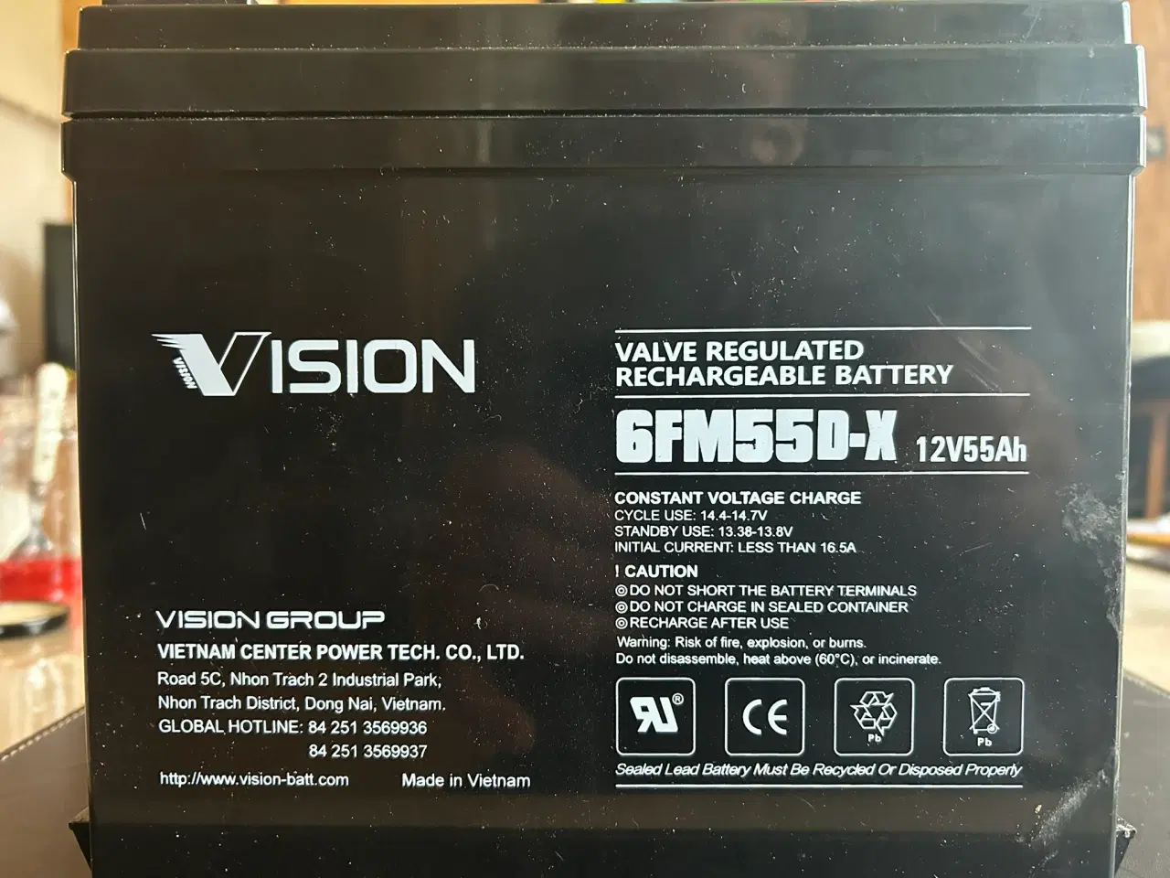 Billede 1 - Batteri til Elscooter / crosser. Nyt