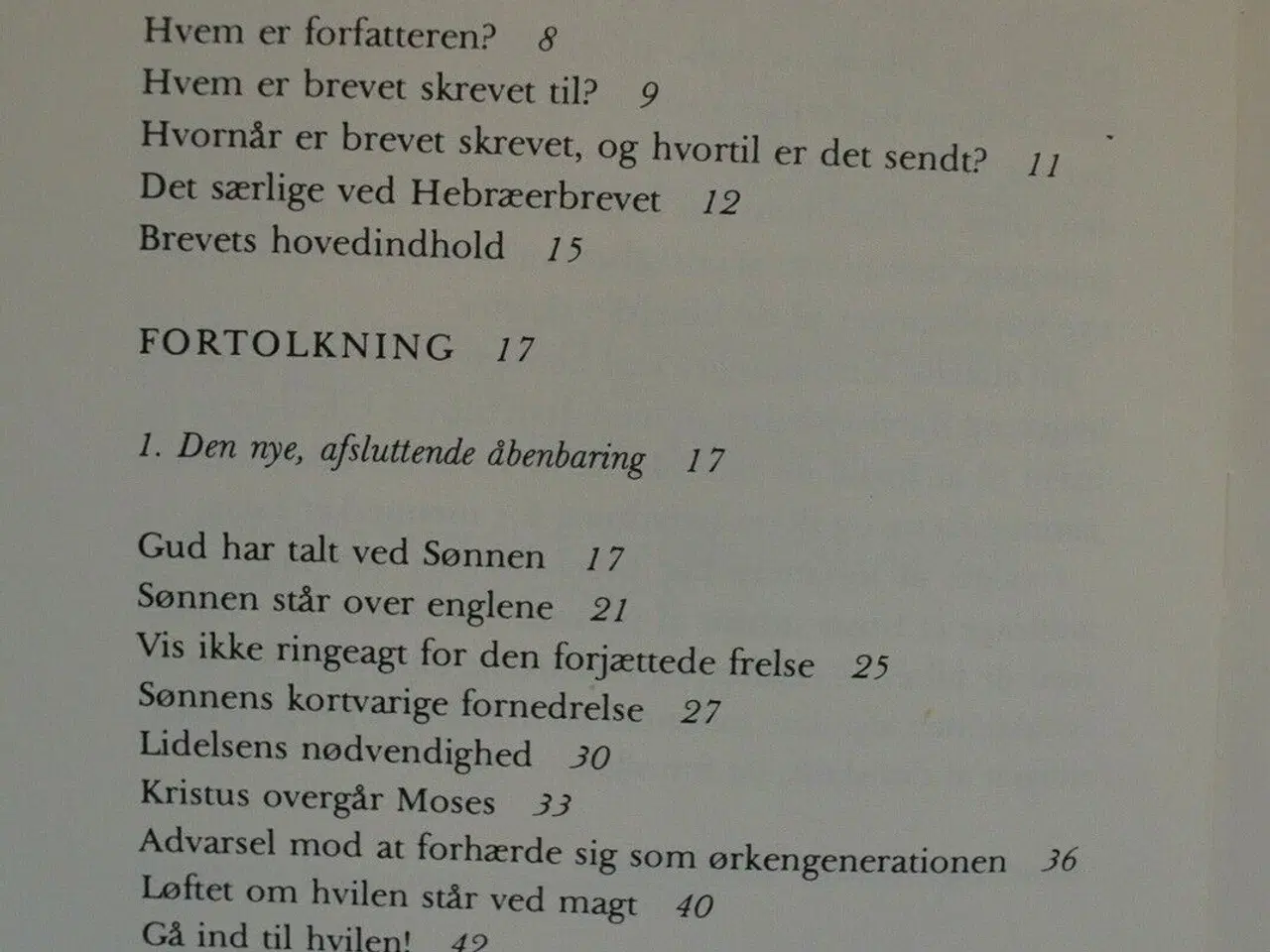 Billede 2 - hebræerbrevet fortolket, af søren ruager